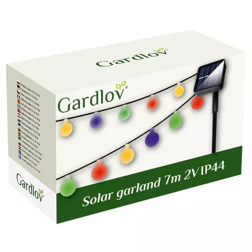Girlanda solarna 7m 2V IP44 Gardlov 23865 - obrazek 6