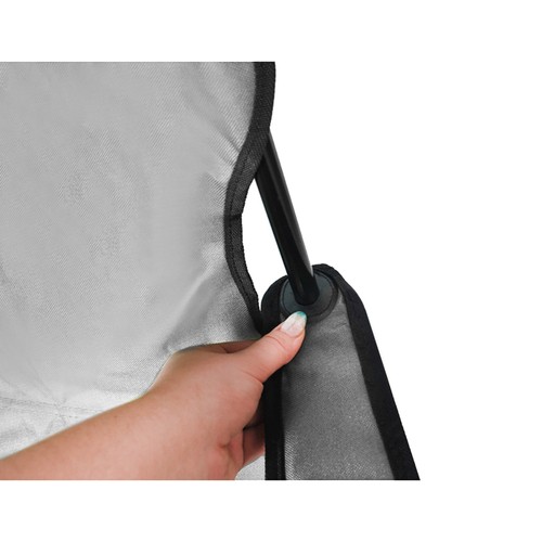 Krzesło wędkarskie szare 23675 - obrazek 6