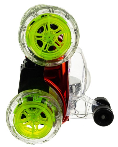 Samochód akrobata "Crazy Twister" czerwony S4694 - obrazek 5