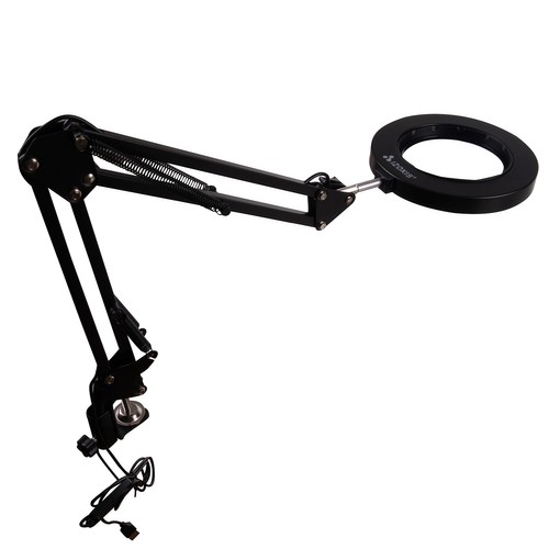 Lupa powiększająca- czarna Izoxis 23893 - obrazek 7