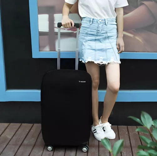 Pokrowiec na walizkę L Trizand 23838 - obrazek 16