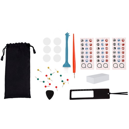 Mapa świata - zdrapka z flagami + akcesoria 23442 - obrazek 6