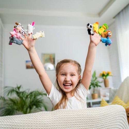 Zestaw pacynek - 10szt. 22393 - obrazek 5