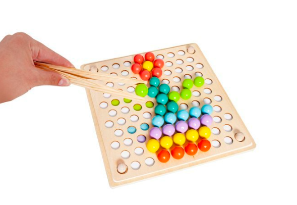 Drewniana układanka koraliki - obrazek 8