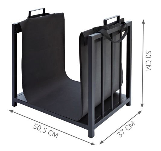 Kosz na drewno kominkowe PK007 - obrazek 7