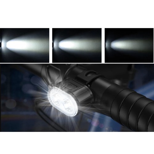 Lampa rowerowa + tylne światło Trizand 24003 - obrazek 5