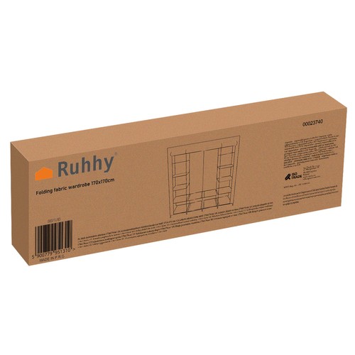 Szafa materiałowa składana 170x170cm Ruhhy 23740 - obrazek 14