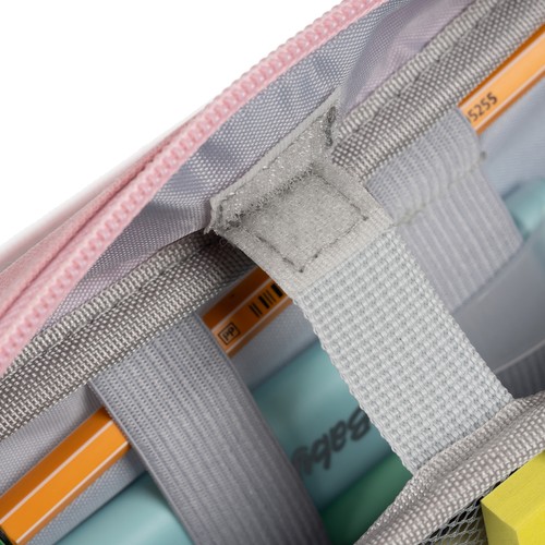 Piórnik rozkładany podwójny - różowy Maaleo 24517 - obrazek 8