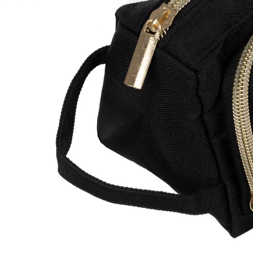 Piórnik rozkładany podwójny - czarny Maaleo 24502 - obrazek 8