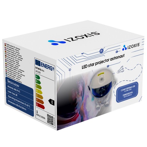 Projektor gwiazd LED- astronauta Izoxis 24329 - obrazek 2