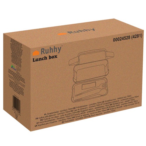 Śniadaniówka - lunchbox 750ml Ruhhy 24528 - obrazek 15