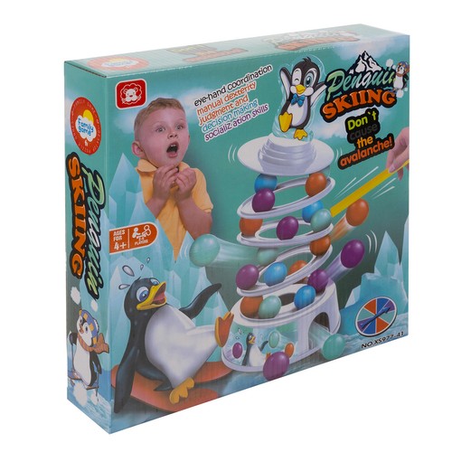 Gra zręcznościowa "Pingwin na wieży" Kruzzel 24718 - obrazek 2