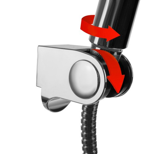 Słuchawka prysznicowa- zestaw Ruhhy 22006 - obrazek 5