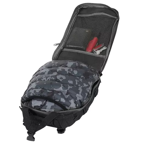 Plecak militarny czarny mały - obrazek 16