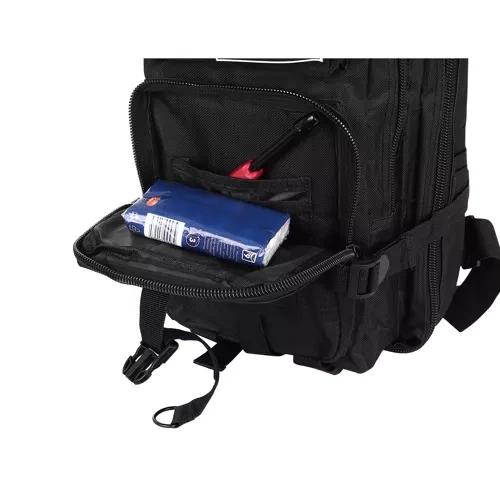 Plecak militarny czarny mały - obrazek 5