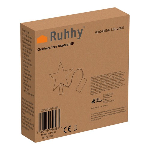 Gwiazda LED na choinkę Ruhhy 24853 - obrazek 8