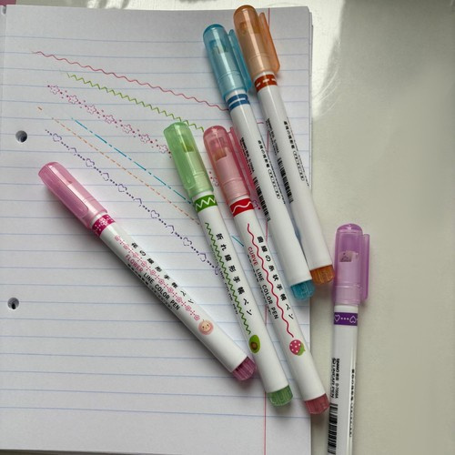 Długopis do szlaczków - zestaw 6 szt. Maaleo 24861 - obrazek 10