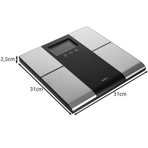 Waga łazienkowa LCD- analityczna Ruhhy 24638 - obrazek 3